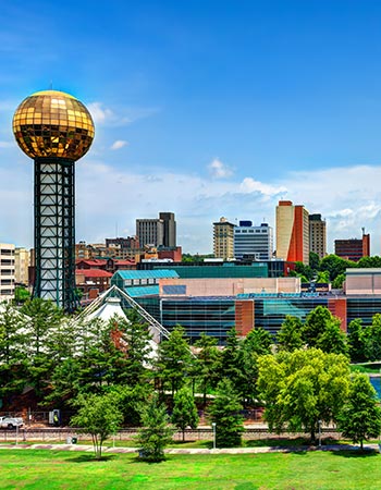 Knoxville city view